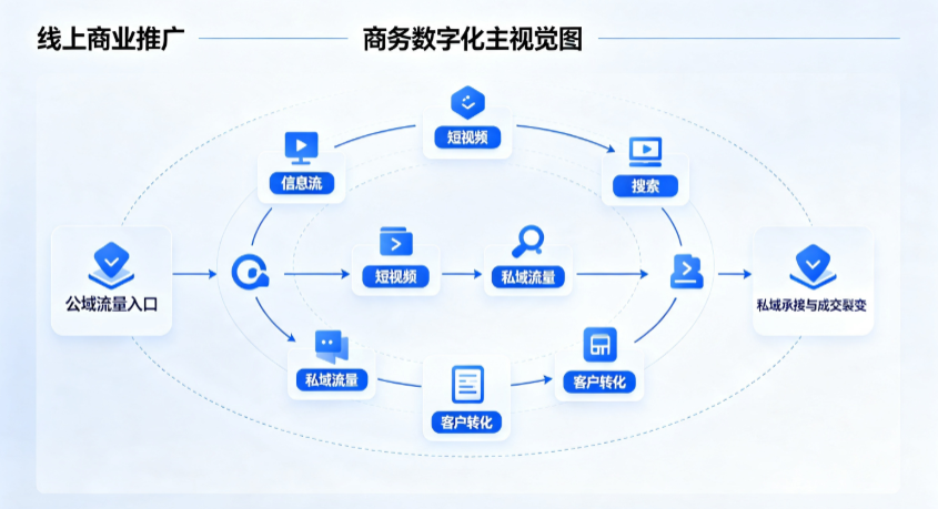 策勒县线上商业推广怎么做？全域流量闭环搭建与低成本转化实战指南