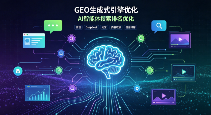 策勒县GEO 浪潮来袭：生成式引擎优化崛起，创作者争抢豆包、DeepSeek、元宝智能体流量入口